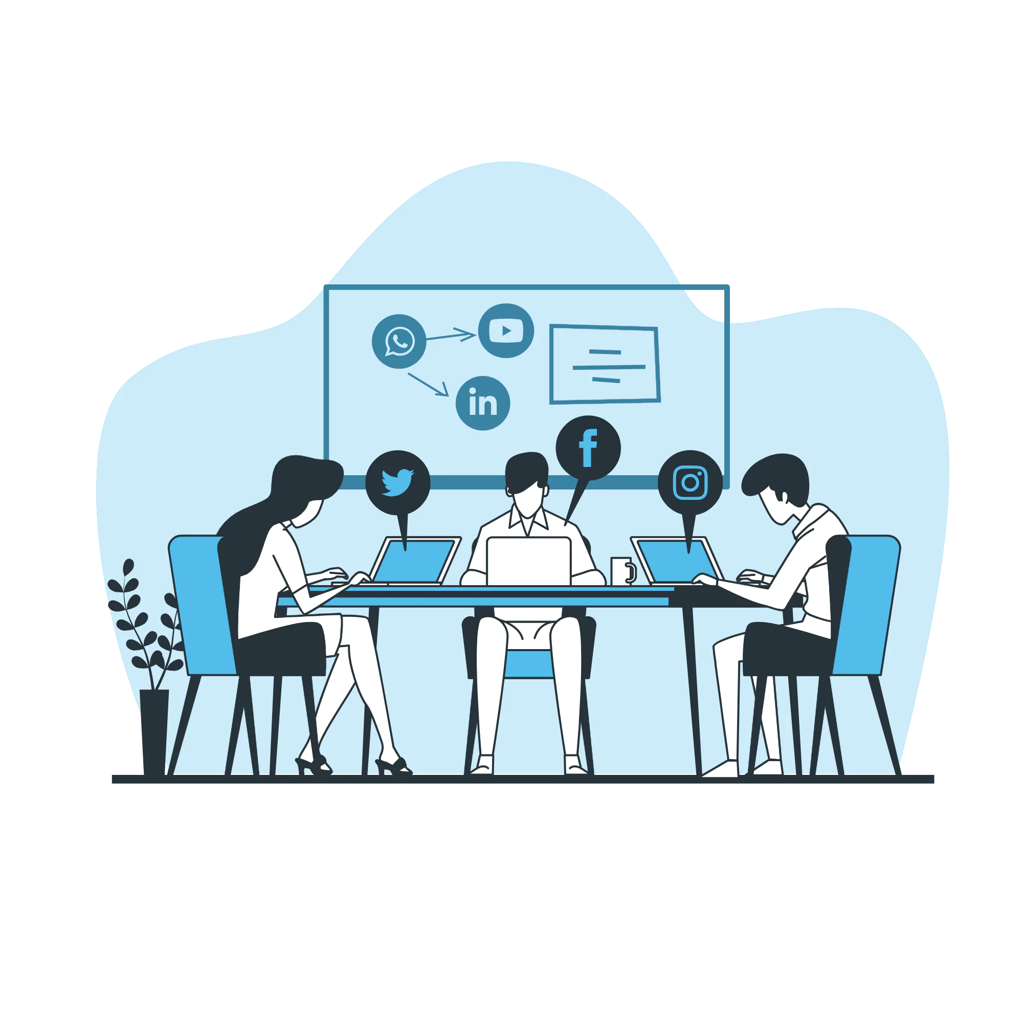 الصورة البارزة لمقال"ما هي عناصر المزيج التسويقي الأربعة وكيفية استخدامها؟ | 7p marketing blog"
