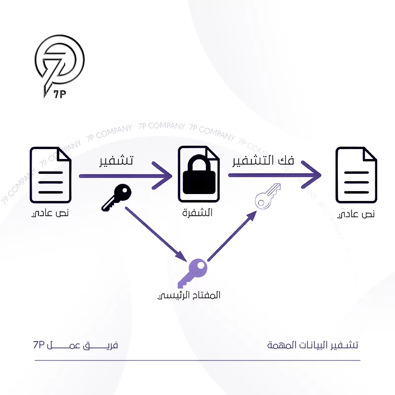 7P - 7 مخاطر لتطبيقات الويب يمكنك الكشف عنها من خلال اختبار الاختراق - تشفير البيانات المهمة