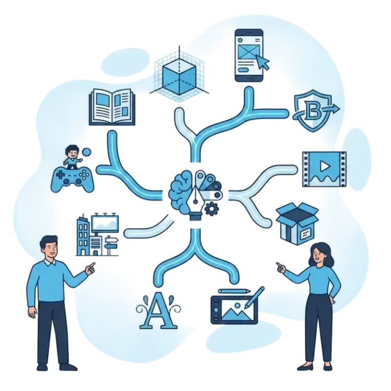 مجالات عمل في التصميم الجرافيكي